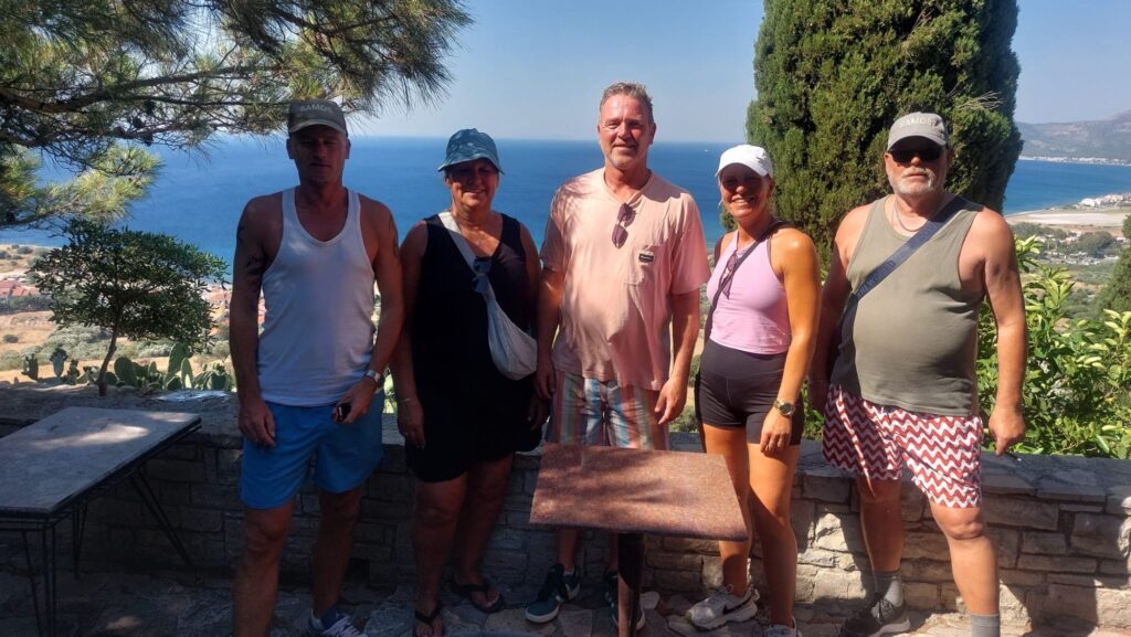 Ebike tour route 1 on Samos Pythagorion